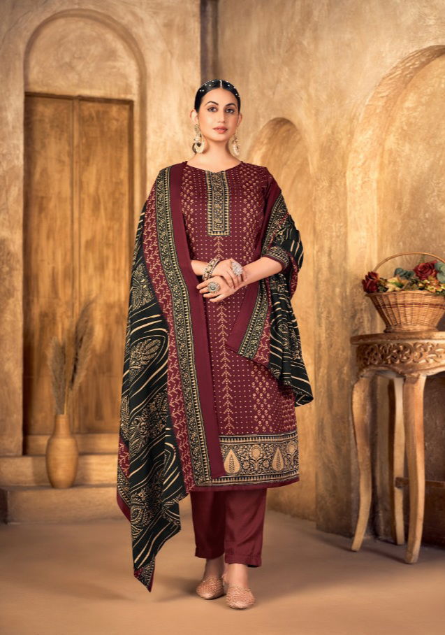 ANAYA Winter Festive Wear Wholesale Pashmina Dress Material